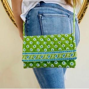 Vera Bradley quilted purse organizer crossbody bag